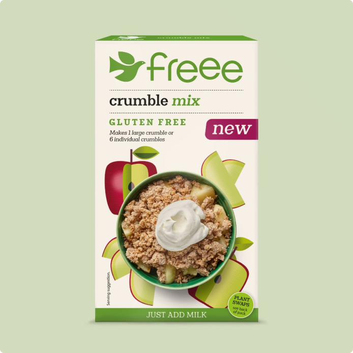 Gluten Free Crumble Mix 225g bbe 10/26