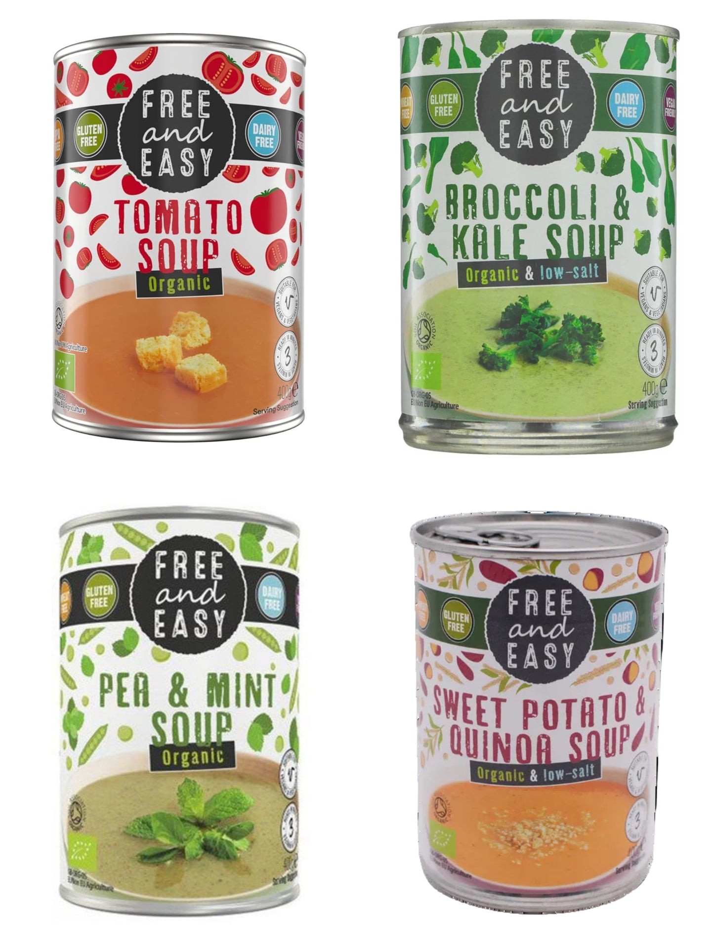 Free and Easy Soups x4