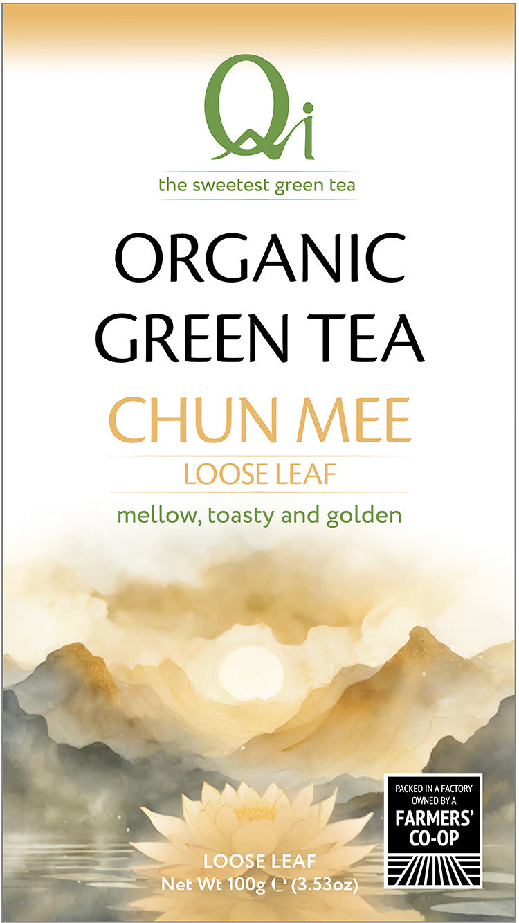 Qi Organic Chun Mee Green Tea 100g