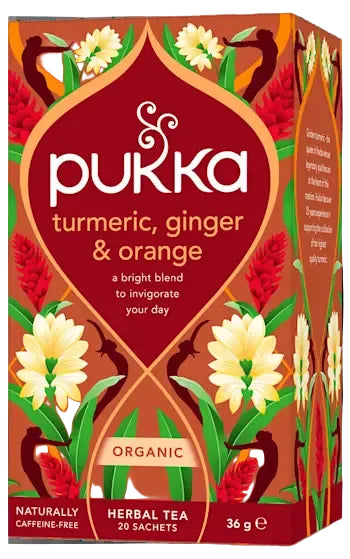 Pukka Organic 20 Herbal Tea Sachets - Various flavours