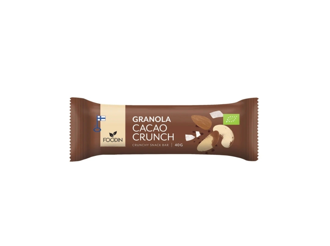 Foodin- Granola Cacao Bar 4 Bars -