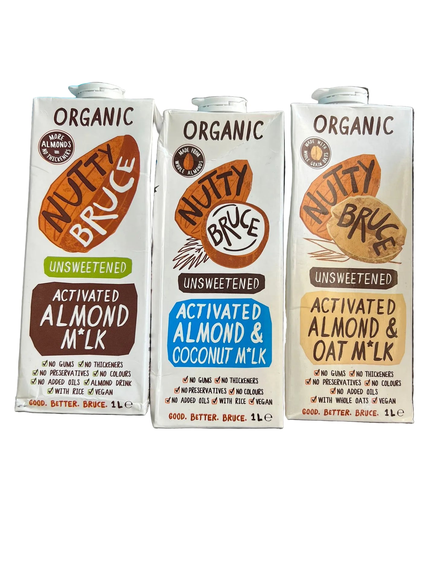 Nutty Bruce Plant Drinks 1ltr