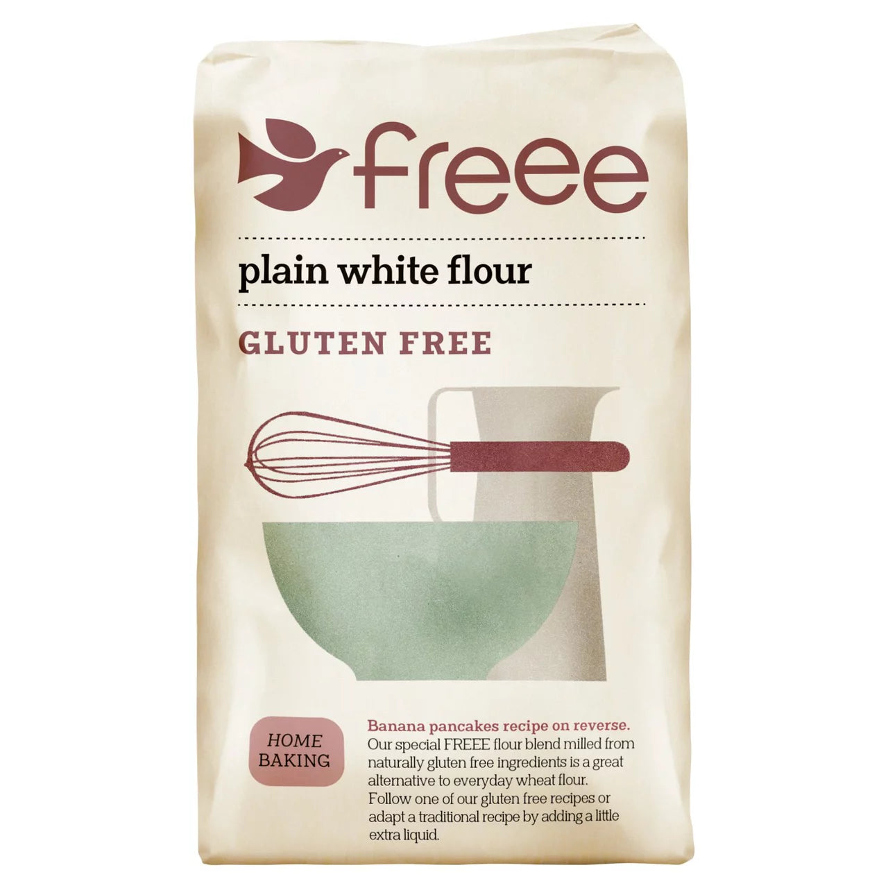 freee Doves Farm Gluten Free Flours - Various Types 1kg
