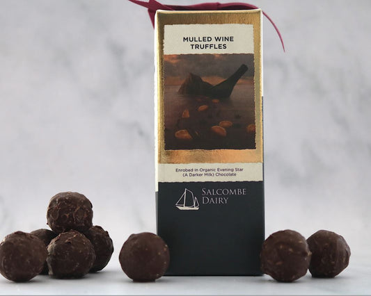 Salcombe Dairy Mulled Wine Truffles - 100g