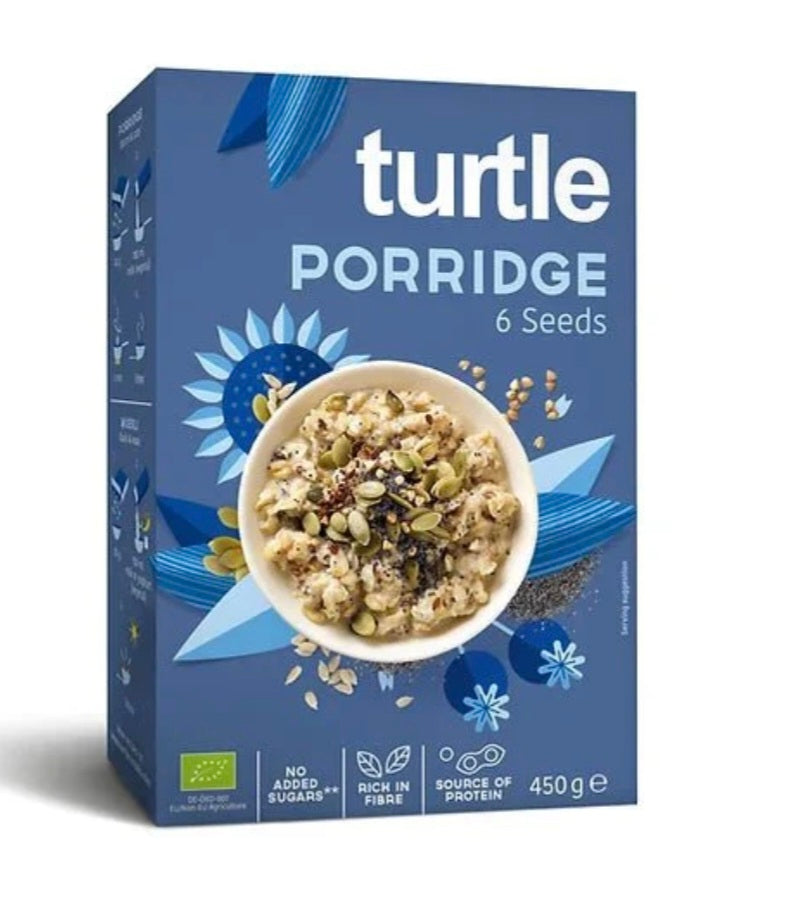 Turtle porridge- Various Flavours 450g