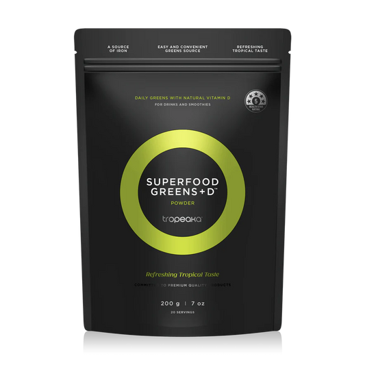 Tropeaka - Superfood Greens + D 200g BBB 12/2025