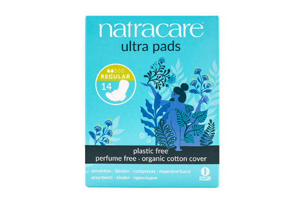 Natracare Natural Ultra Pads  with wings various