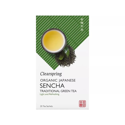 Clearspring Organic Japanese Sencha Green Tea - 20 Teabags