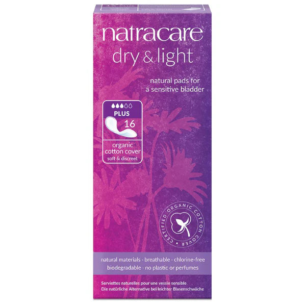 Natracare Dry & Light Incontinence - 20 Slim Pads