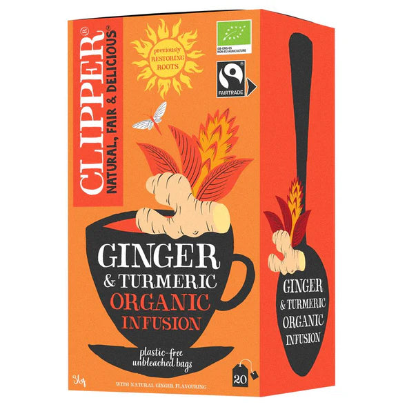 Clipper Organic Tea Bags- Various flavours x20 bags In envelopes