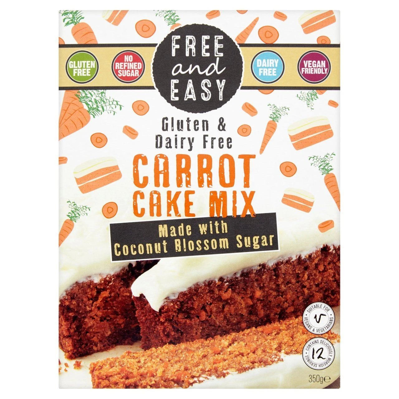 Free & Easy cake mixes 350g- Various Flavours