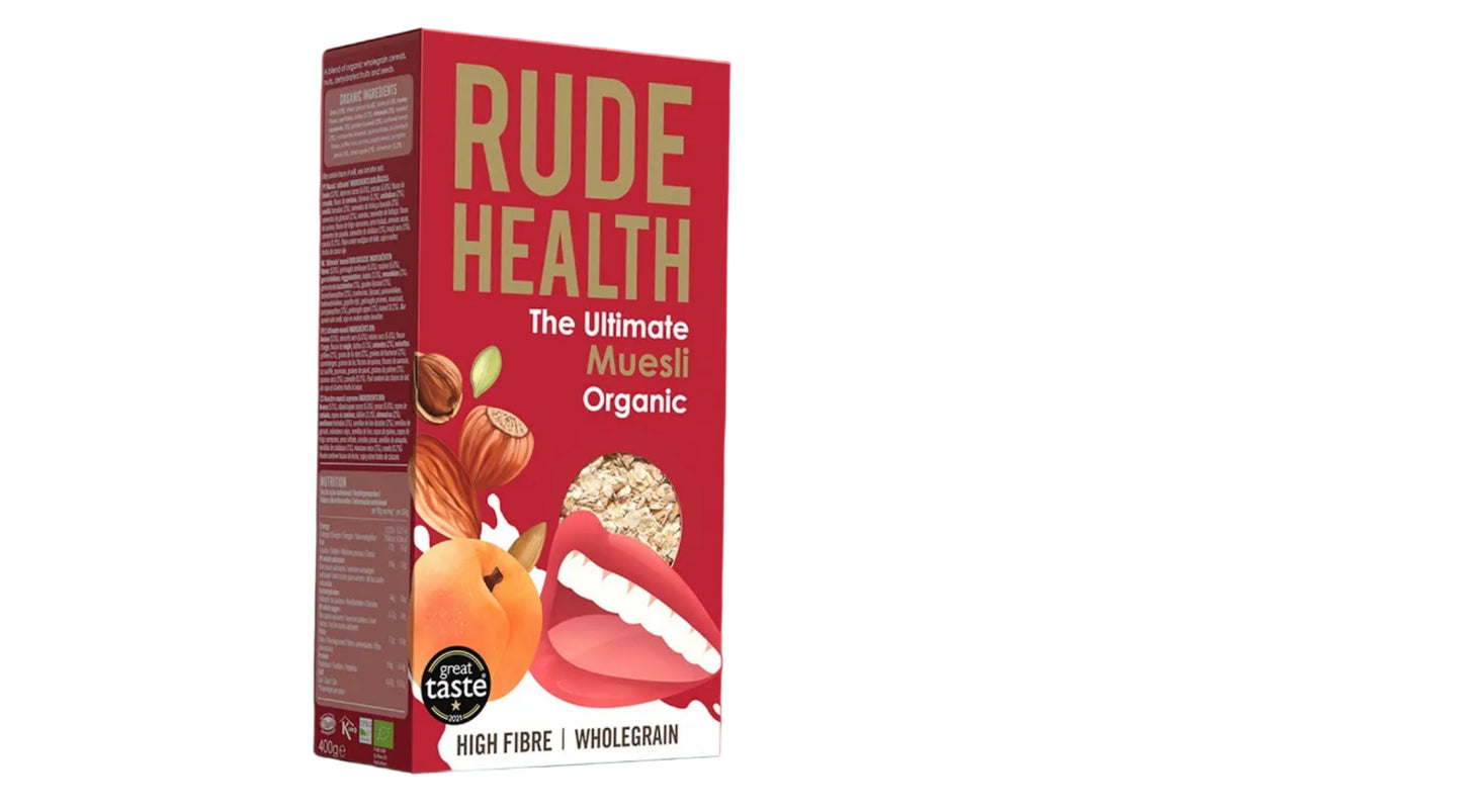 Rude Health organic muesli- Various Flavours