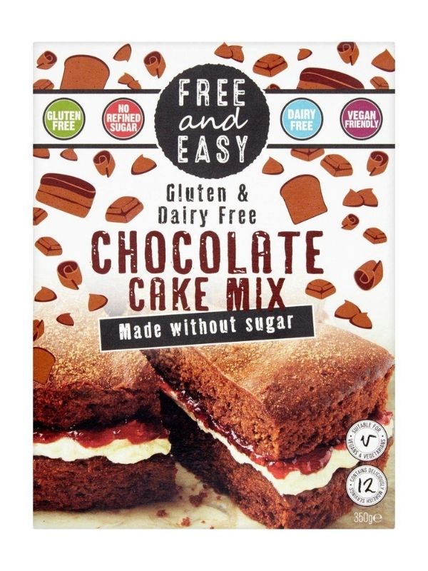 Free & Easy cake mixes 350g- Various Flavours