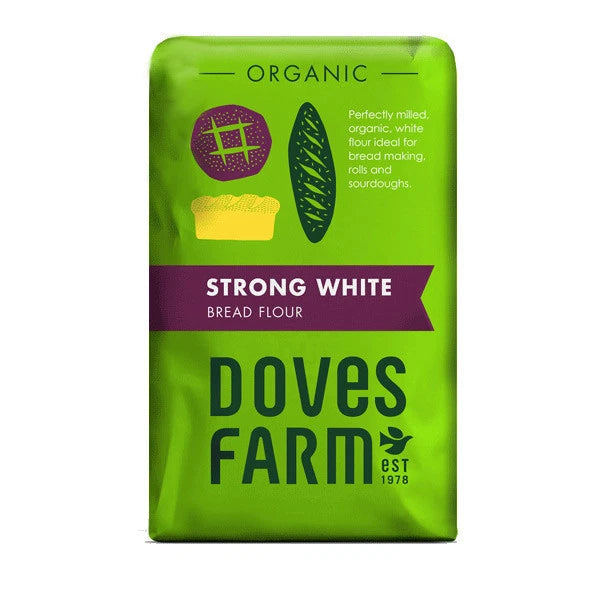 Doves Farm Strong White Bread Flour 1.5kg  BBE 04/2026