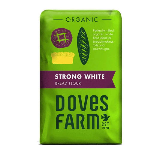 Doves Farm Strong White Bread Flour 1.5kg  BBE 04/2026