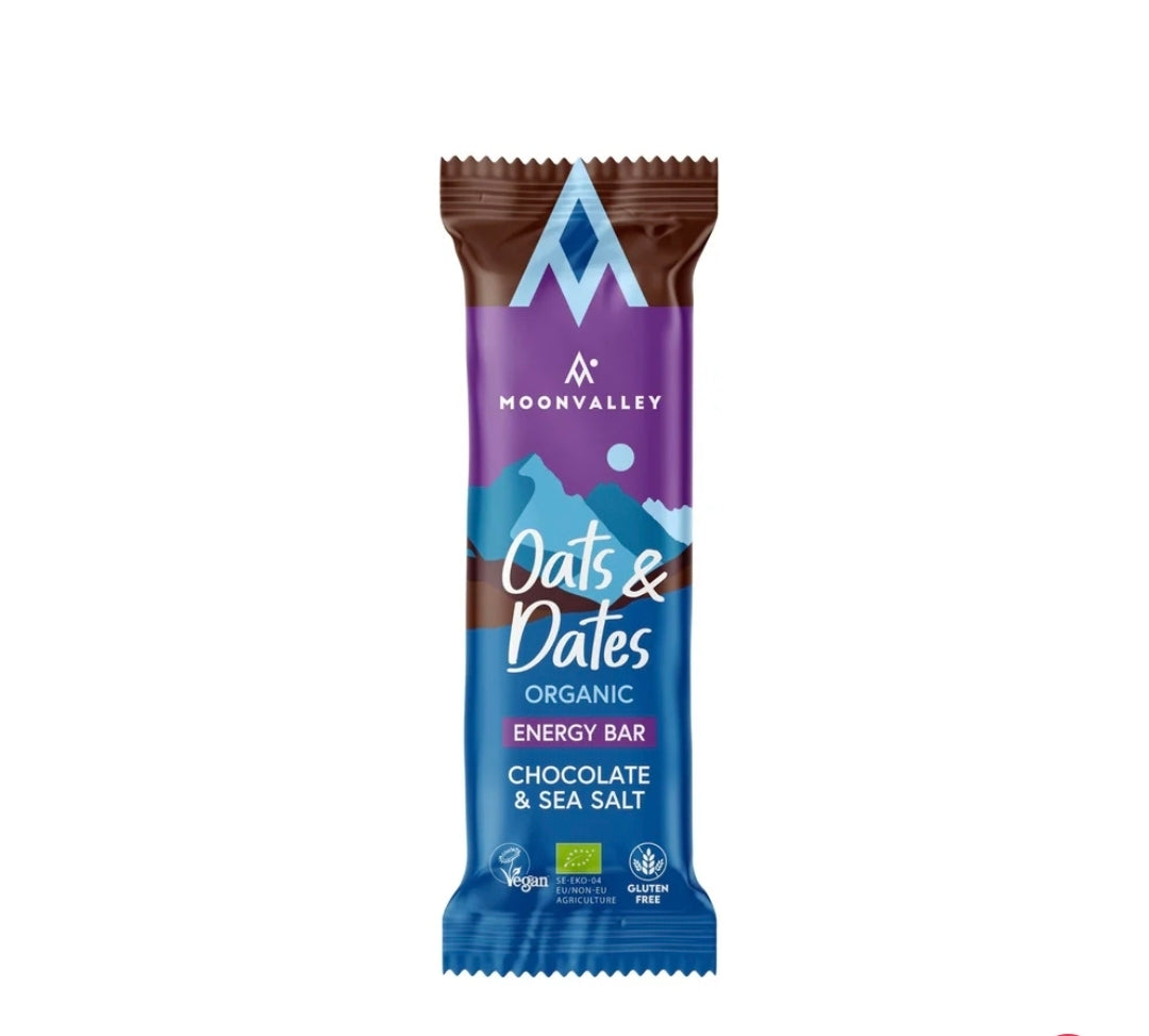 Moonvalley Vegan Energy Bars- Various Flavours x4 bars