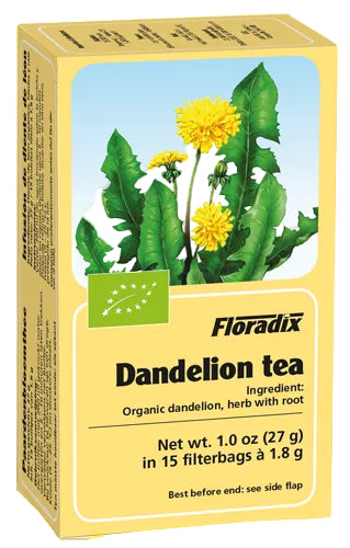 Floradix Dandelion Herbal Teabags 15 bags