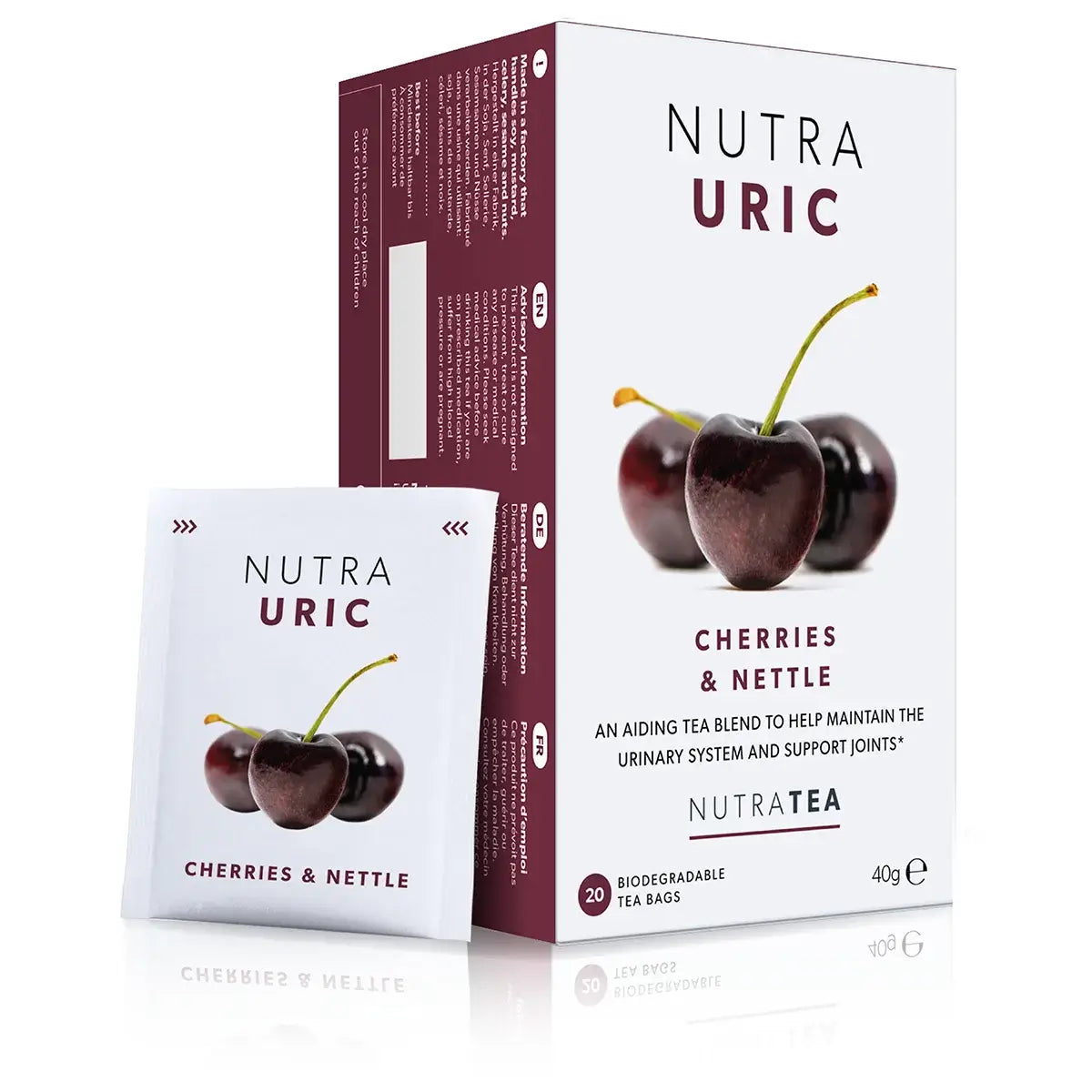 NutraTea 20 tea bags- Various Flavours BBE 01/2029