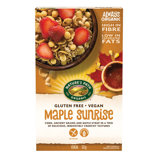 Sunrise Crunchy Maple Cereal 332g BBE14/03/2027