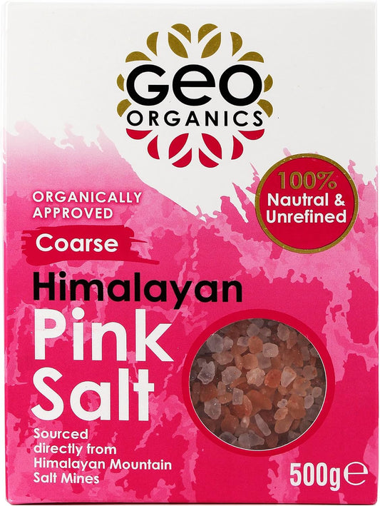 Himalayan Pink Salt Coarse 500G BBE26/04/26
