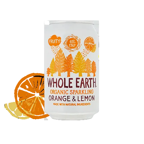 Whole Earth Organic Sparkling Drink Pack of 6 x 330ml
