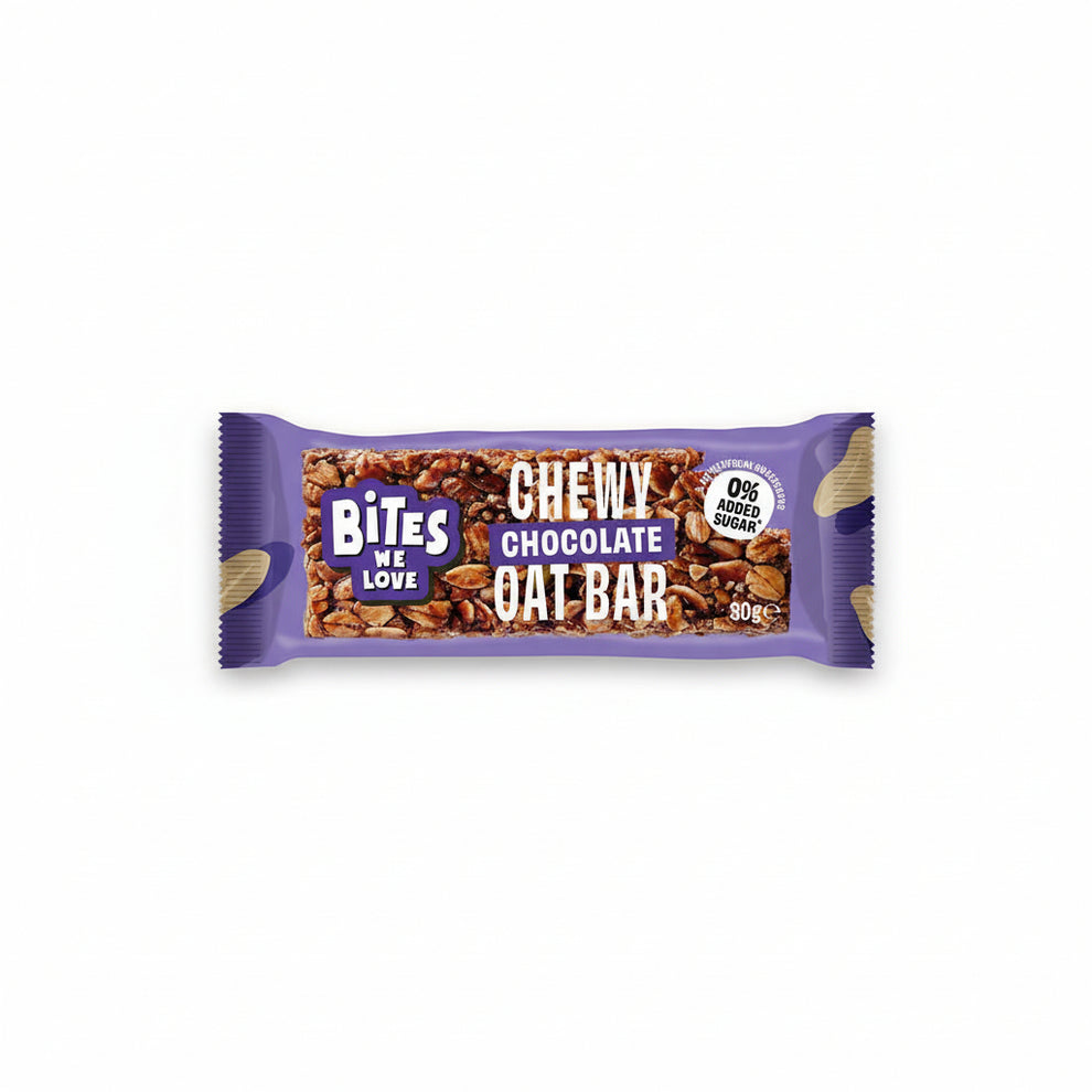 Bites We Love - Chewy Oat Chocolate Bar 30g - pack of 4