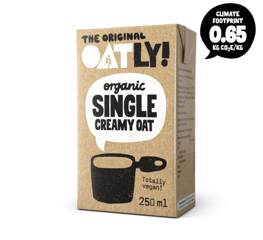 Oatly single creamy oat 250ml 2 pack - BBE 15/11/2026