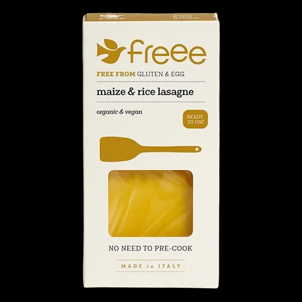 Freee Maize & Rice Lasagne sheets 250g BBE 17/07/2026