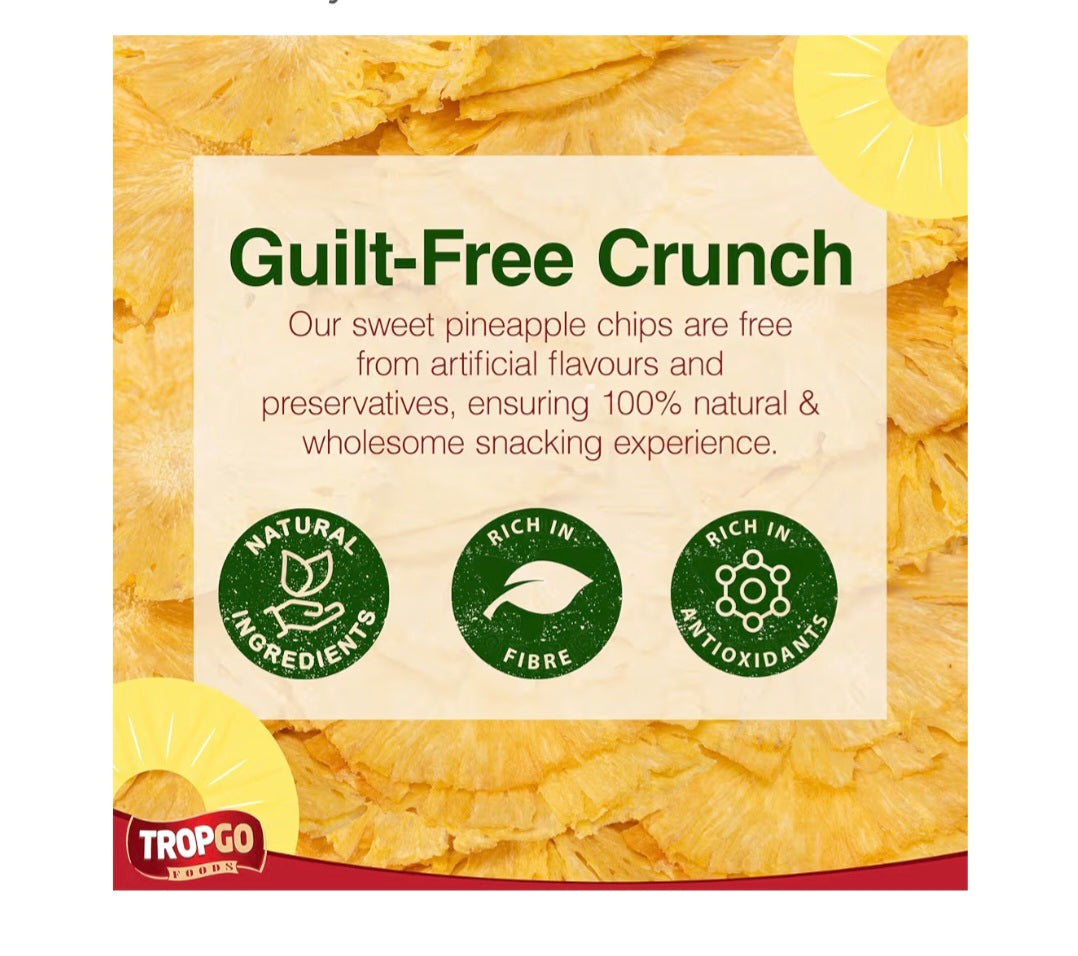 Tropgo Fruit chips- various flavours 25g