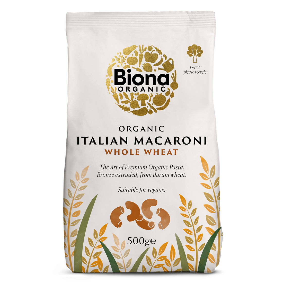 Biona Italian Macaroni 500g