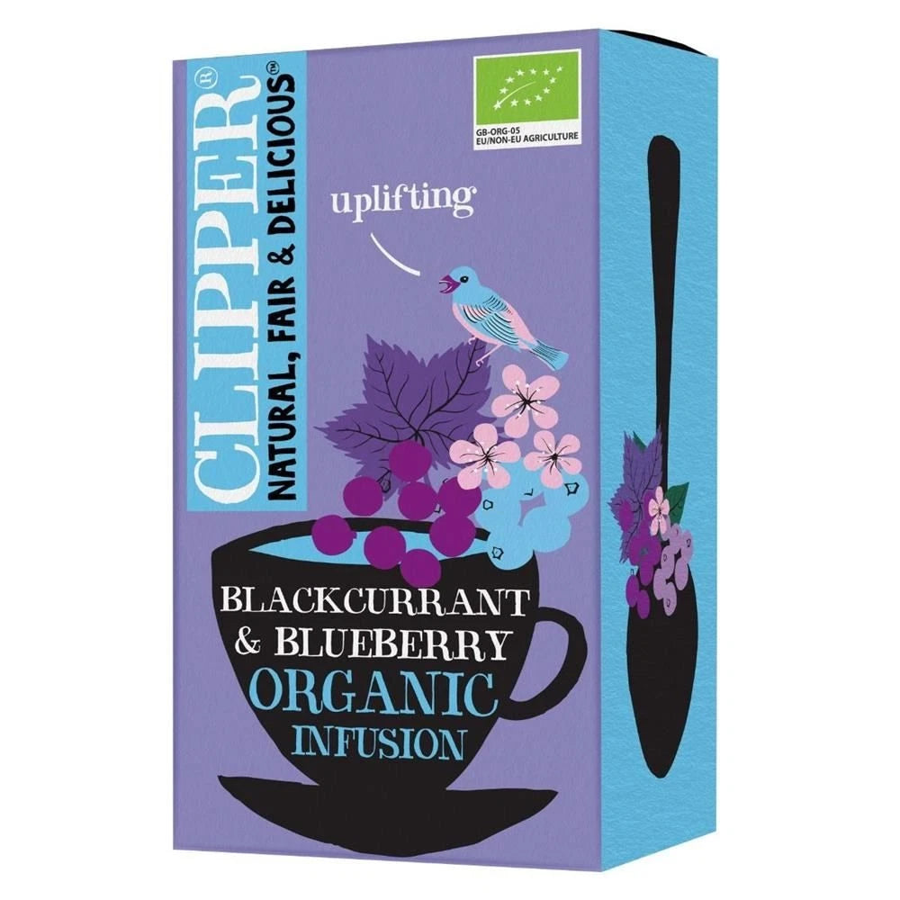 Clipper Organic Tea Bags- Various flavours x20 bags In envelopes