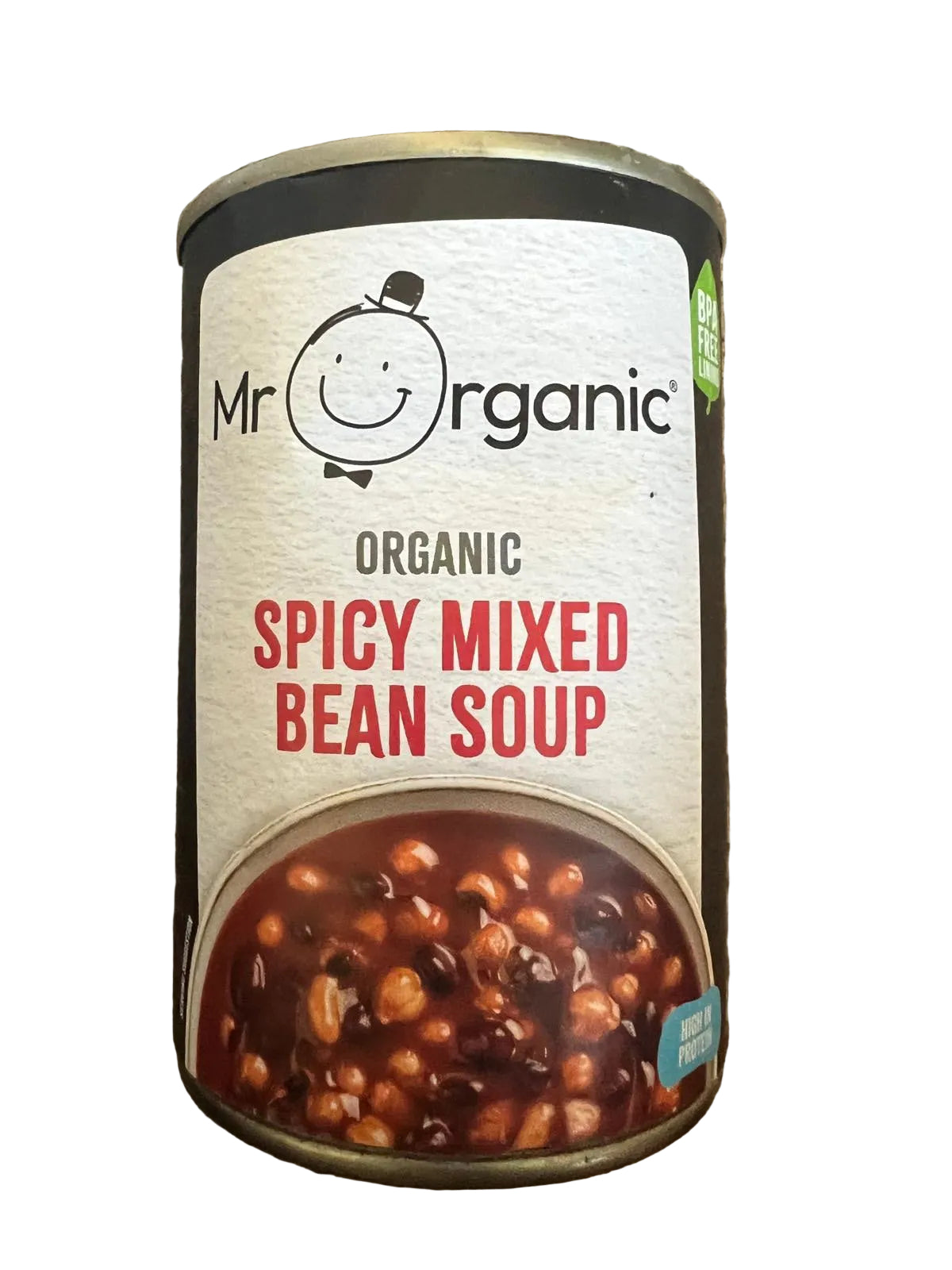 Mr Organic Spicy mixed bean soup 400ml x4