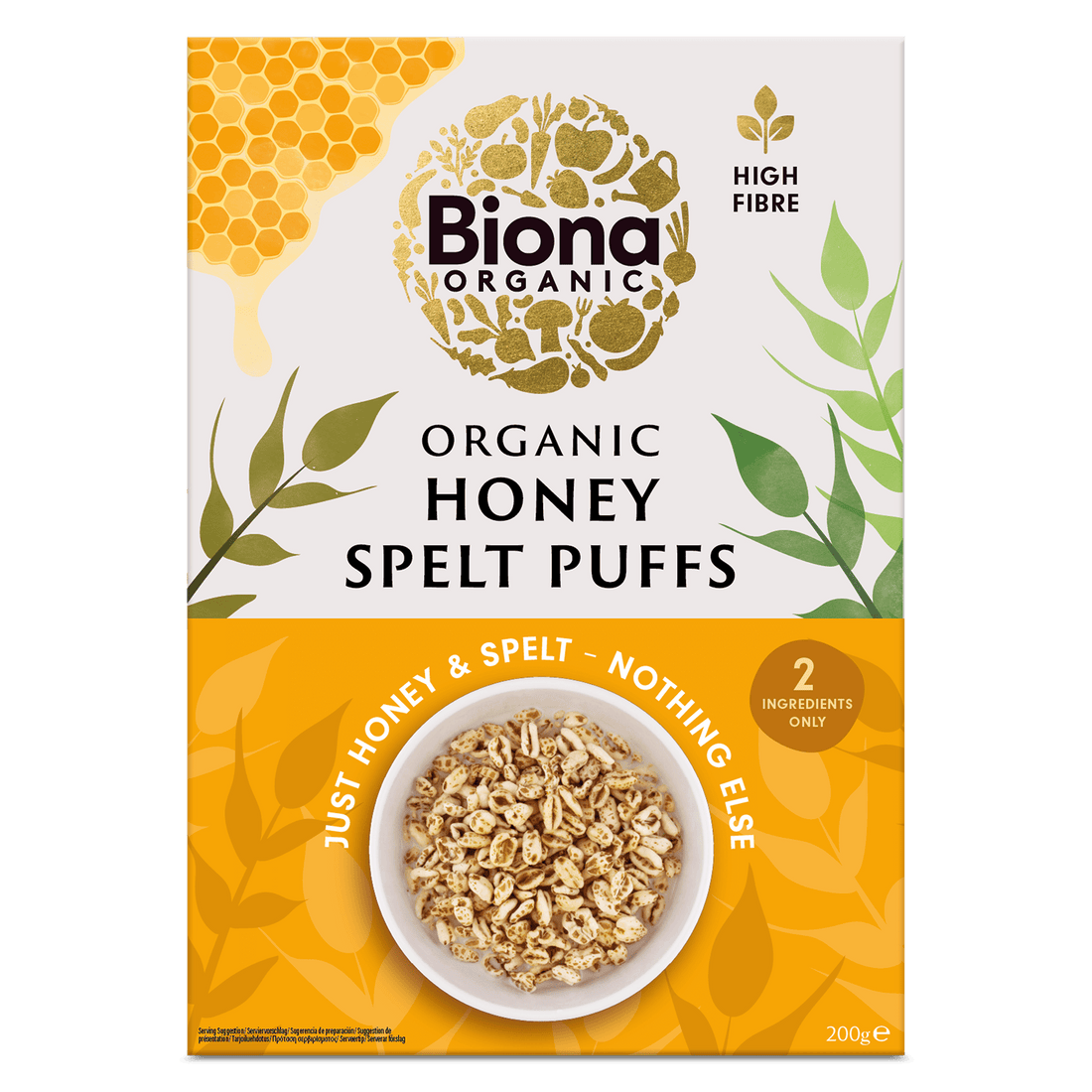 Biona - Honey Spelt Puffs 200g