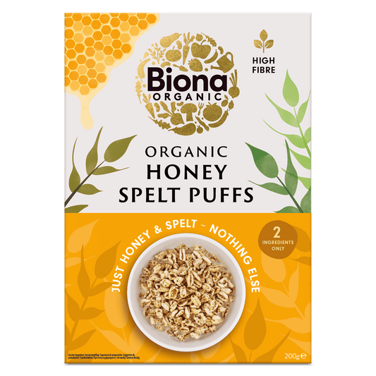 Biona - Honey Spelt Puffs 200g