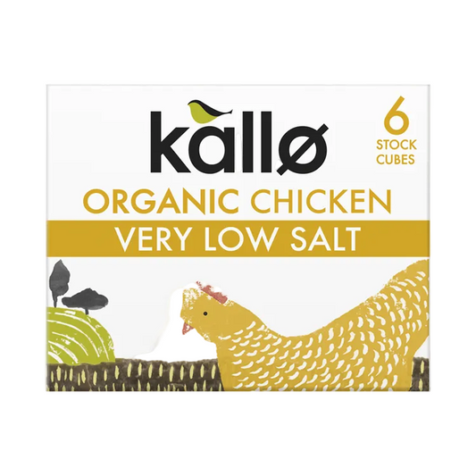 Very Low Salt Organic Chicken Stock Cubes