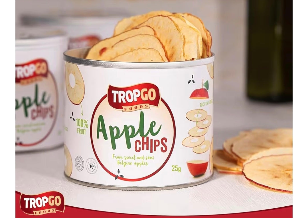 Tropgo Fruit chips- various flavours 25g