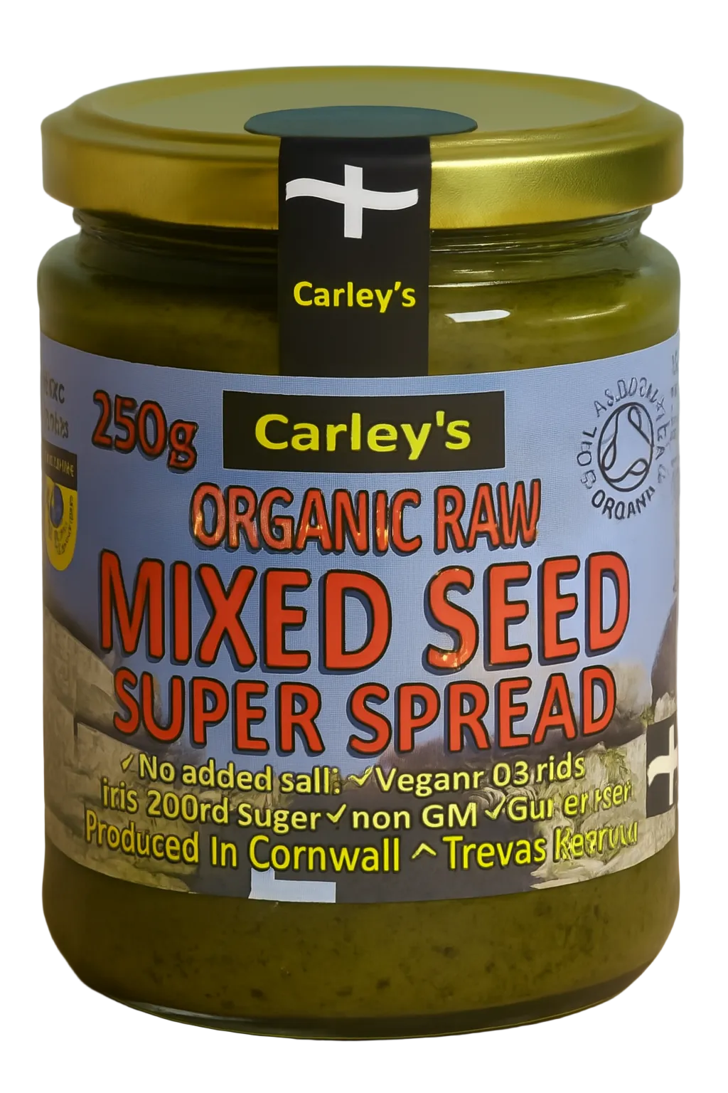 Carleys Organic RAW Mixed Seed Super Spread 250g