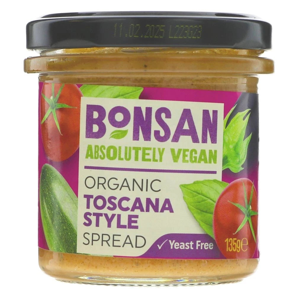 Bonsan | Toscana Style Spread | 135g BBE 31/01/2026