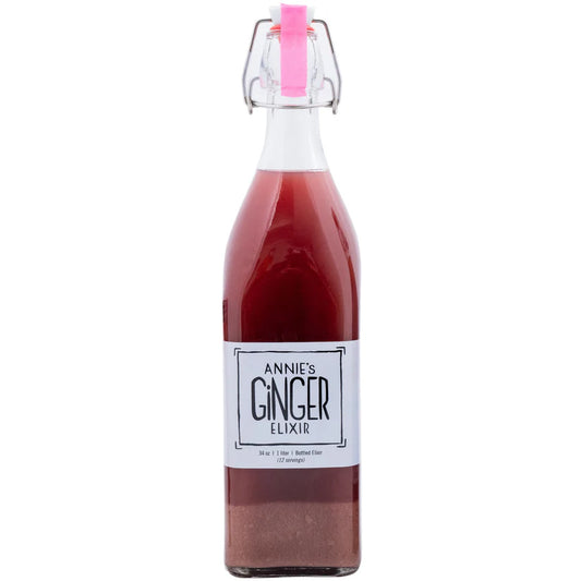 Annies Ginger Elixir  Large Bottle 1 x 1l 12 servings
