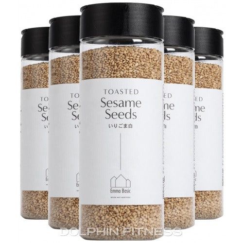 Emma Basic Toasted Sesame Seeds 150g x 8 *BBE 08/03/26*