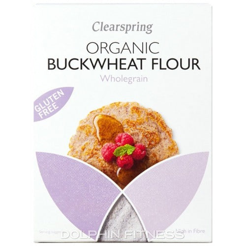 Clearspring Organic Whole Buckwheat Flour 375g BB14/07/2027